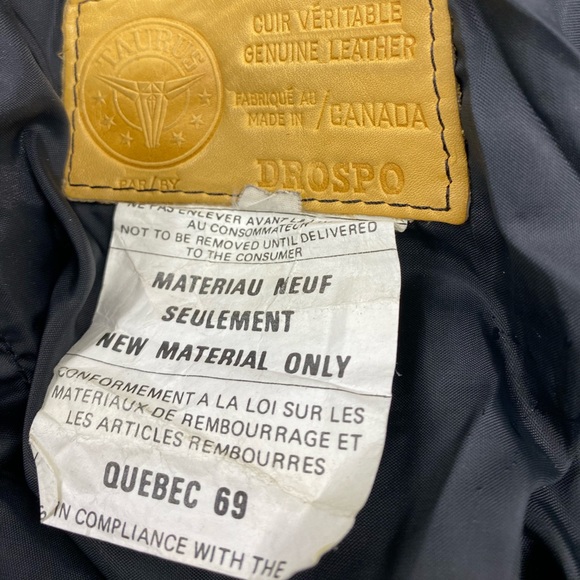 Vintage Taurus Leather Pant 34 Burgundy Brown - Picture 9 of 12